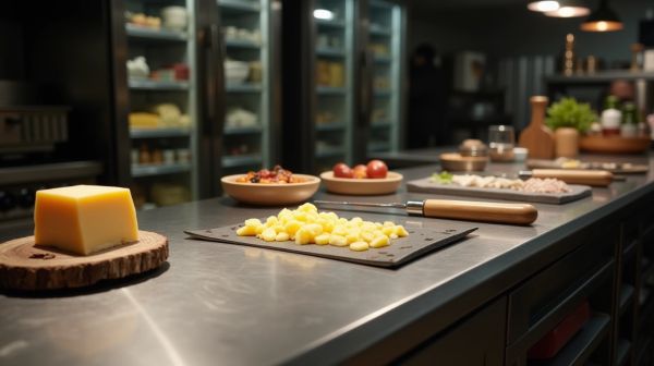 Découpe de fromage professionnel : précision et efficacité à portée de main