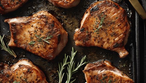 Réussir des côtes de porc succulentes et moelleuses au four